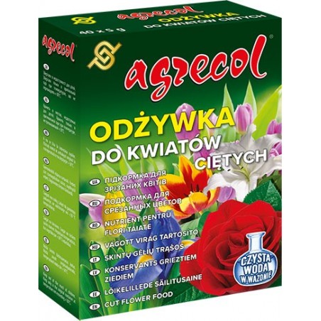 Odżywka do kwiatów ciętych 5gx40 Agrecol