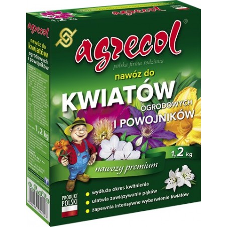 Nawóz do kwiatów ogrodowych 1,2 kg Agrecol