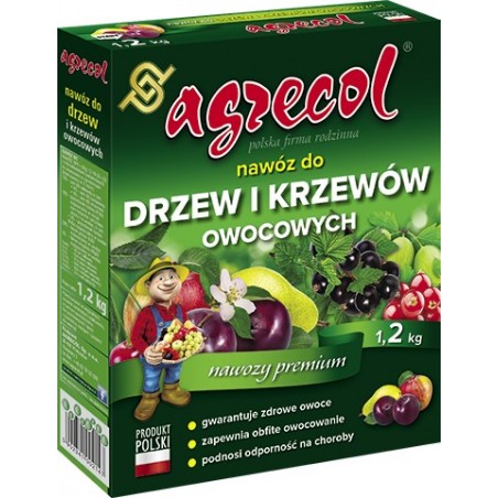 Nawóz do drzew i krzewów owocowych 1,2kg Agrecol