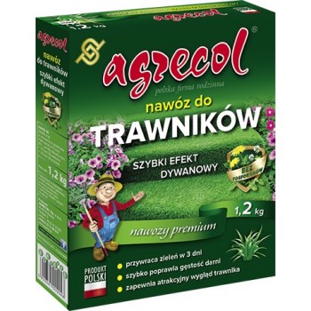 Nawóz do trawnika Szybki Efekt Dywanowy 1,2 kg Agrecol
