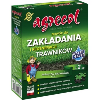 Nawóz do zakładania i regeneracji trawników 1,2 kg Agrecol