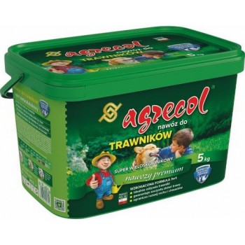 Nawóz do trawnika super wieloskładnikowy 5kg Agrecol