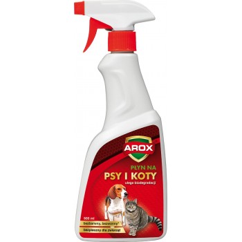 Płyn na psy i koty 500 ml Arox