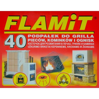 Podpalka biala w kostce 