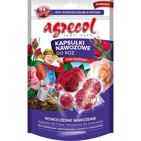 Kapsułki nawozowe do róż - Agrecol