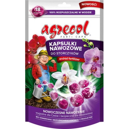 Kapsułki nawozowe do storczyków - Agrecol