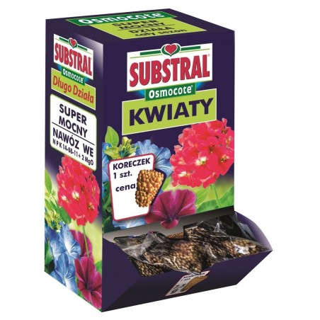 Koreczki Osmocote ”Kwiaty” 3szt. – Substral