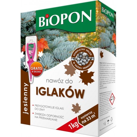 Nawóz jesienny Hortifoska do iglaków 1 kg Agrecol