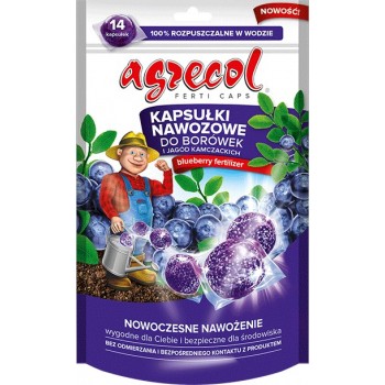 Kapsułki nawozowe do borówek i jagód kamczackich - Agrecol