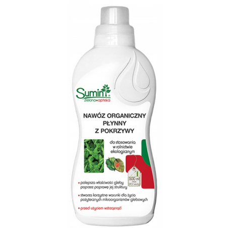Nawóz organiczny z pokrzywy 500ml - Sumin
