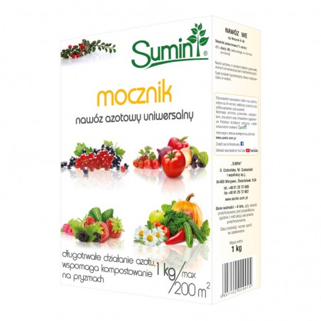 Mocznik granulowany 1kg – Sumin