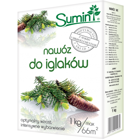 Nawóz do iglaków 1kg - Sumin
