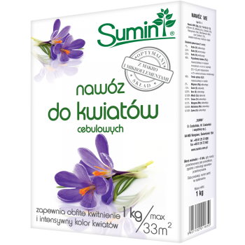 Nawóz do kwiatów cebulowych...