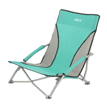 Krzesło plażowe NC3035 zielono-szary