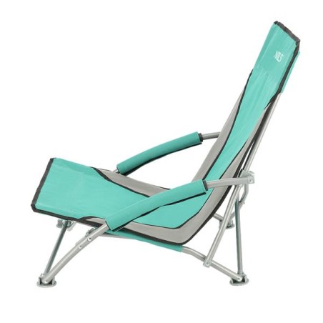 Krzesło plażowe NC3035 zielono-szary
