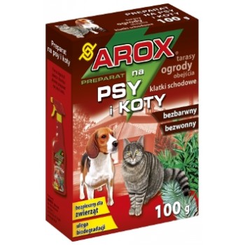 Preparat odstraszajacy psy i koty 100g Arox